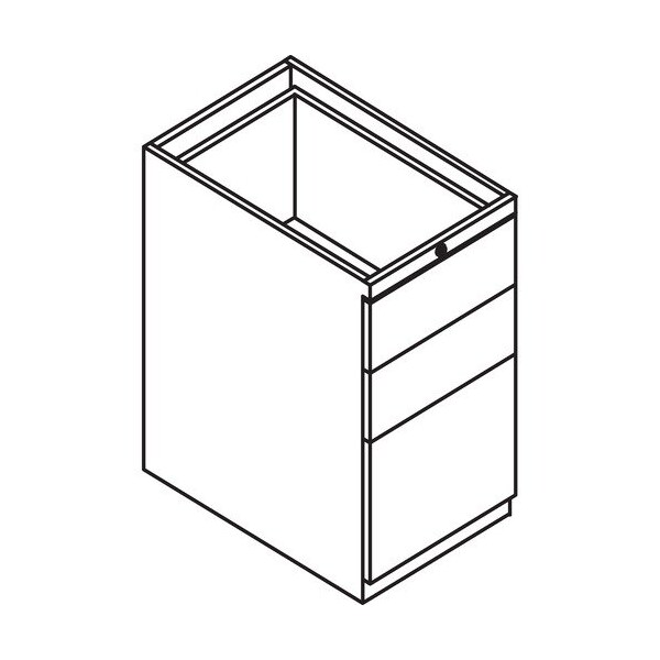 Groupe Lacasse Pedestal, Metal, B/B/F, Alum Handle, 15inx22inx28in, Sahara LAS4YPM1522UFLR - main